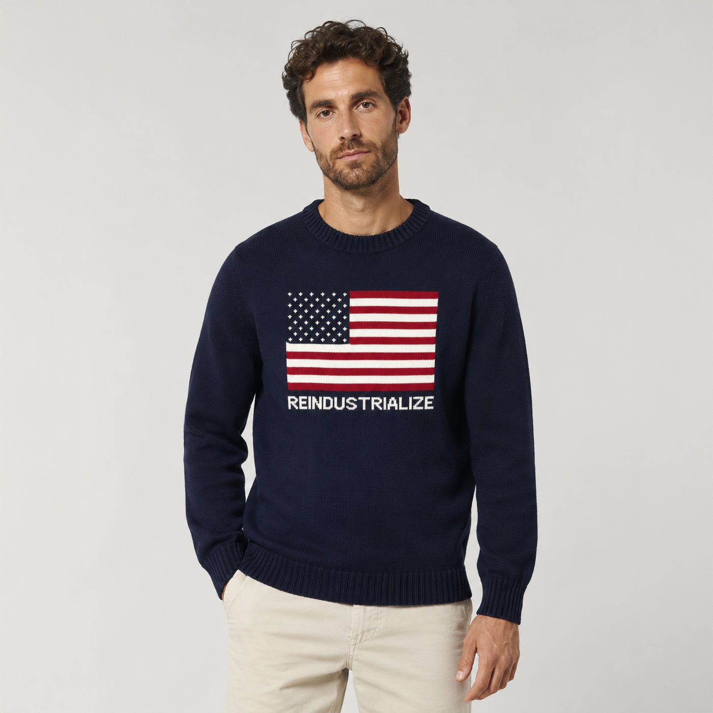 Limited Edition Reindustrialize Flag Sweater